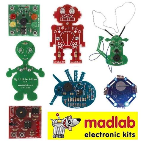 complex electronic kits|MadLab Electronic Kits.